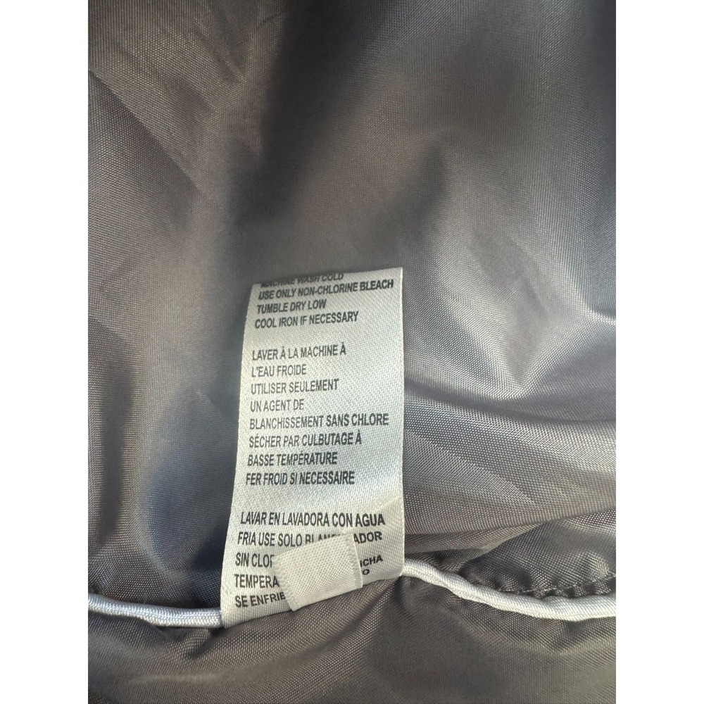 Calvin Klein Mens Water Resistant Wind Protection Shell Jacket SZ-L Heather Gray - Picture 6 of 10